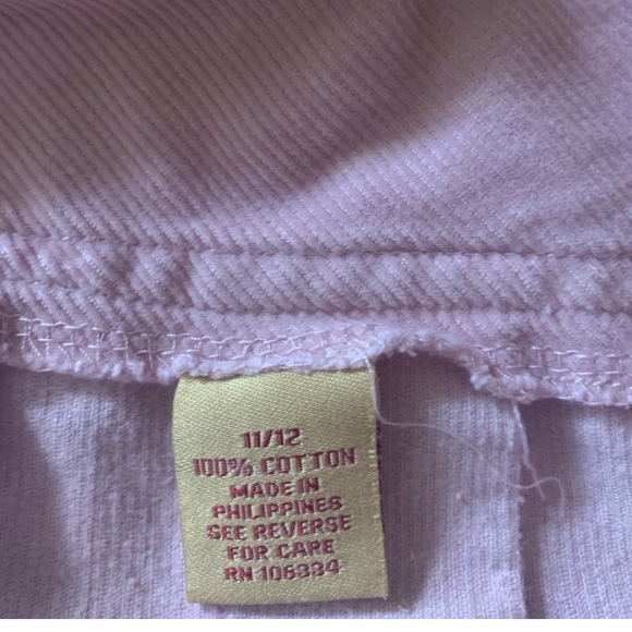 Y2K Pink Corduroy Skater Skirt- Size 12 - Picture 3 of 7